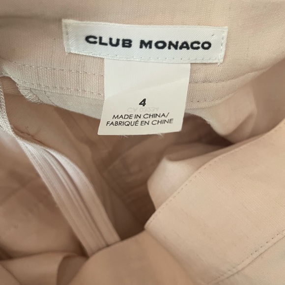 Club Monaco 4 Light Rose Open Back Jumpsuit - Picture 5 of 5